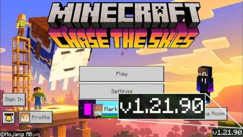 Minecraft 1.21.90 APK