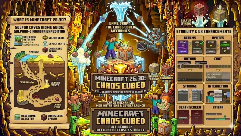 What is Minecraft 26.30?