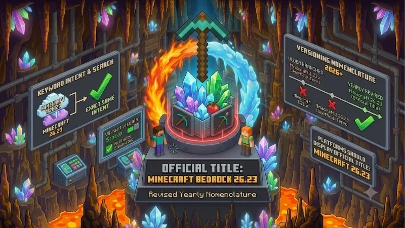 What Version is Minecraft 1.26.23?